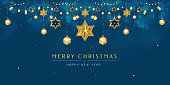 istock Merry Christmas and Happy New Year Background 1430559990