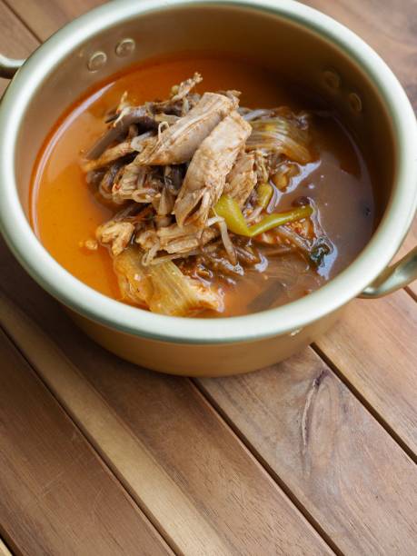 istock Korean food chicken stew, cooking 1430576703
