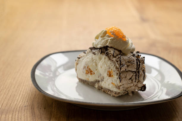 istock A slice of classic cake known as Swedish Budapest roll 1430589403