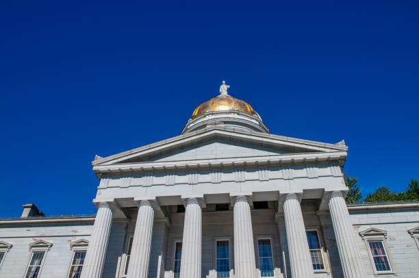 istock Vermont State Capitol in exterior view in Montpelier 1430591122