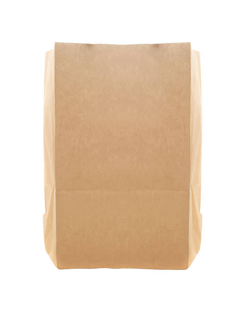 istock Brown paper bag isolated 1430592805