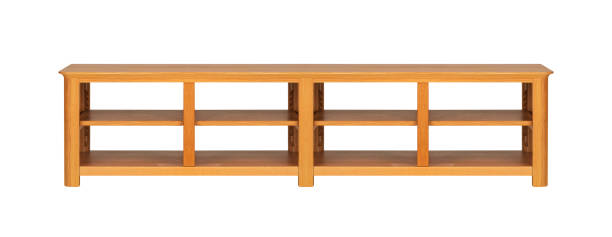 istock Modern TV table stand isolated on white background 1430598959