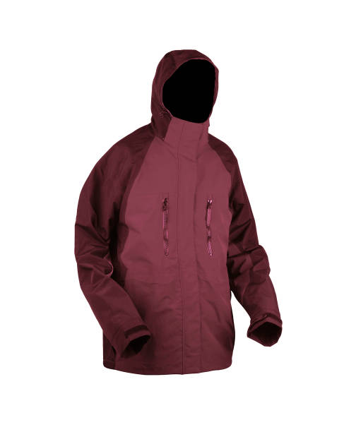 istock red male winter jacket isolated on white background 1430599922