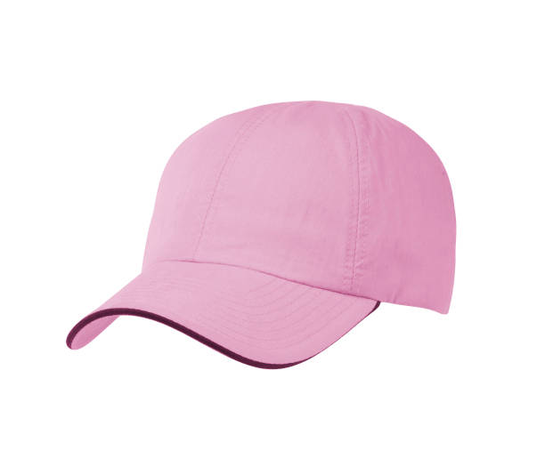 istock Pink Baseball Hat isolated on white background 1430603450