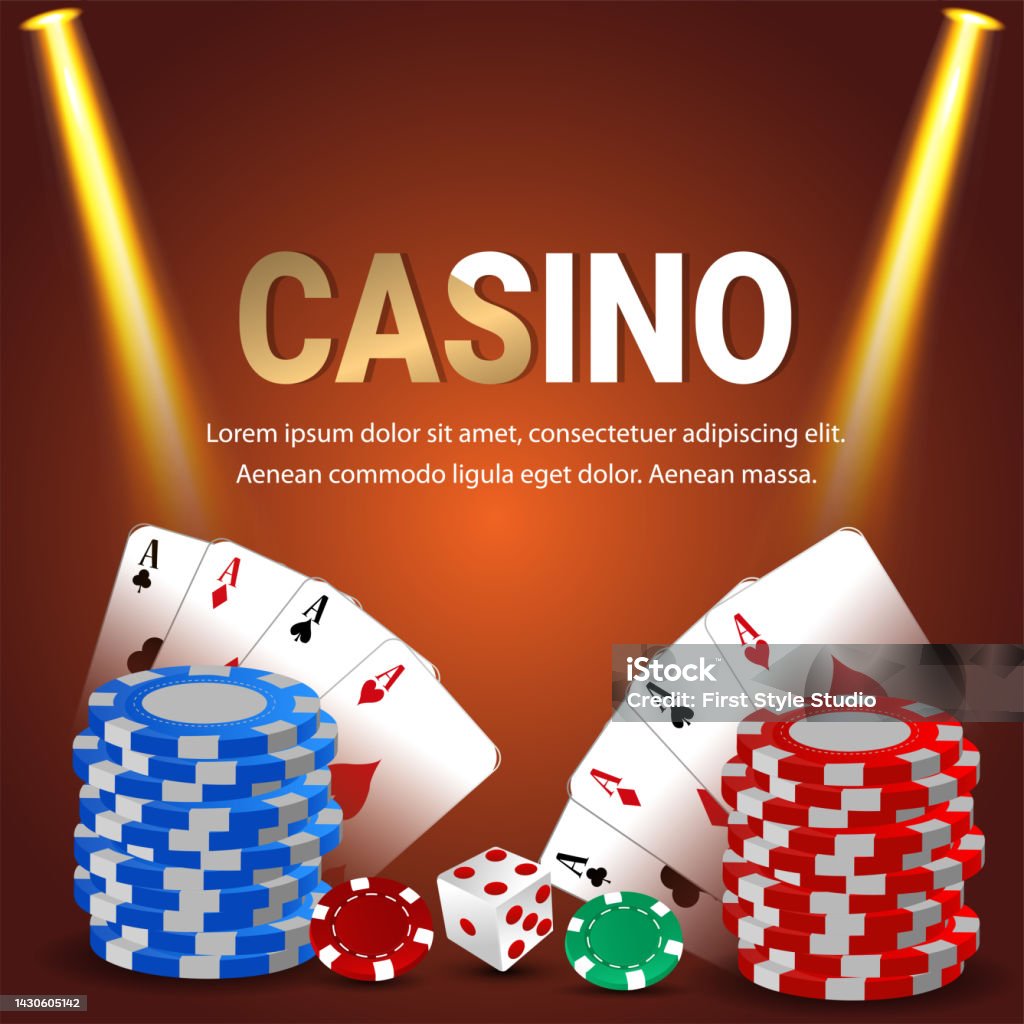 Vetores de Jogo De Jogo Online Casino Com Cartas De Jogo E Chip De Cassino  e mais imagens de Acaso - iStock