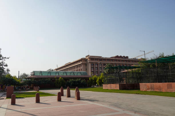 istock Beautiful building near India gate in afternoon 1430607948