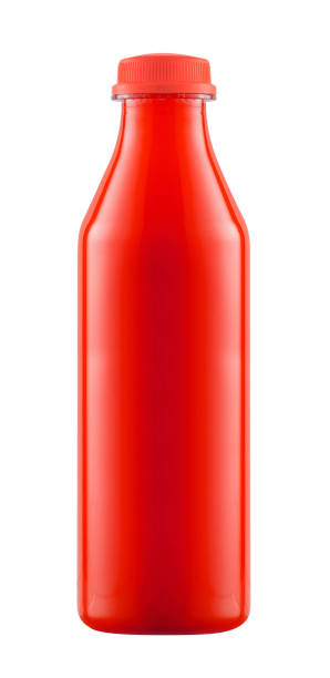 istock Bottle with juice isolated on white 1430608718