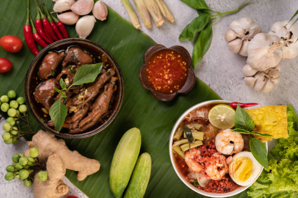 istock Joints and chicken feet stewed in a cup. 1430613734