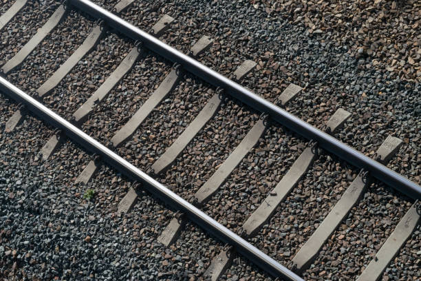 istock Railway Lines, Train Tracks, Metal Rails, Railway Track 1430615621