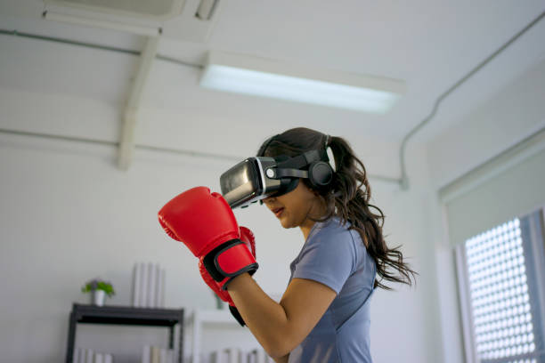 istock Young woman exercise at home. 1430625697