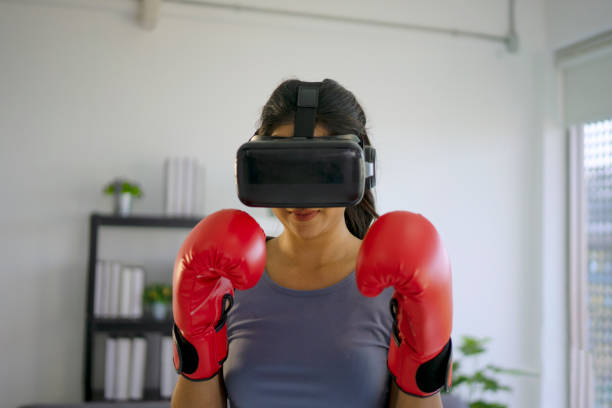istock Young woman exercise at home. 1430625705