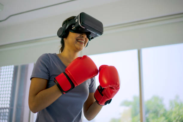 istock Young woman exercise at home. 1430625763