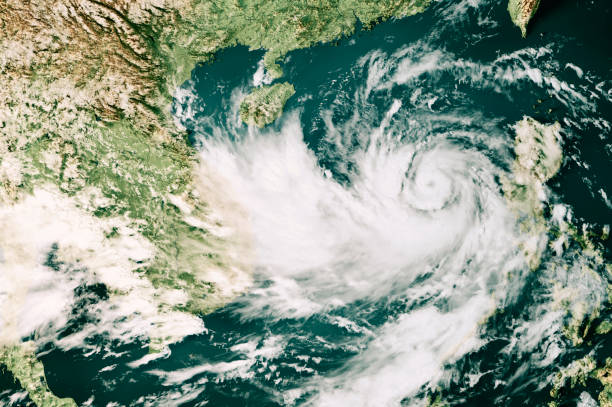 istock Typhoon Noru 2022 Cloud Map South China Sea 3D Render Color 1430625802