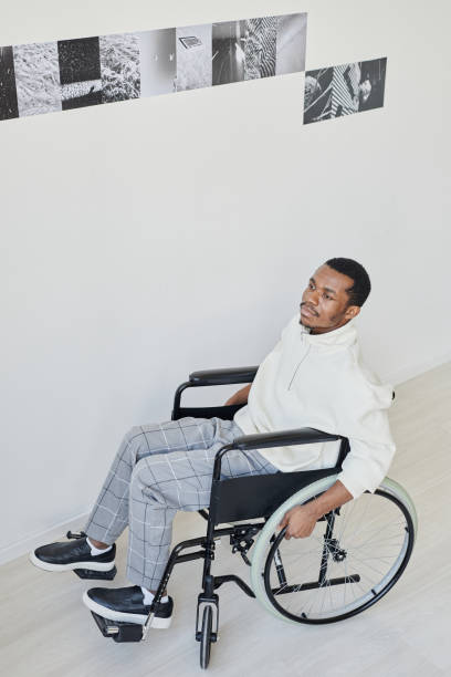 istock Person with Disability in Art Gallery 1430662565