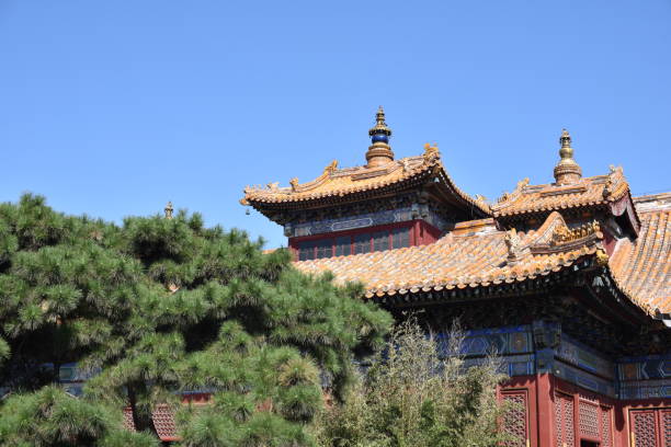 istock Ancient architecture of Lama Temple in Beijing 1430673709