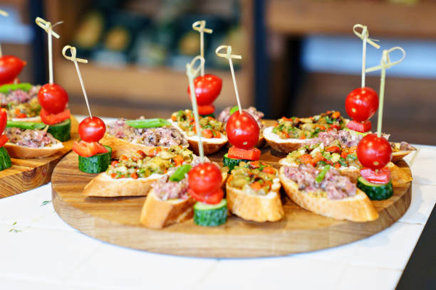 istock sandwiches with pate and vegetables. tartarus 1430675690