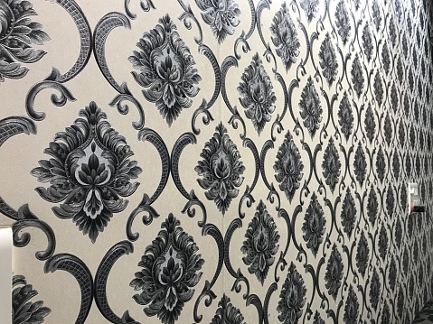 Wall paper print design