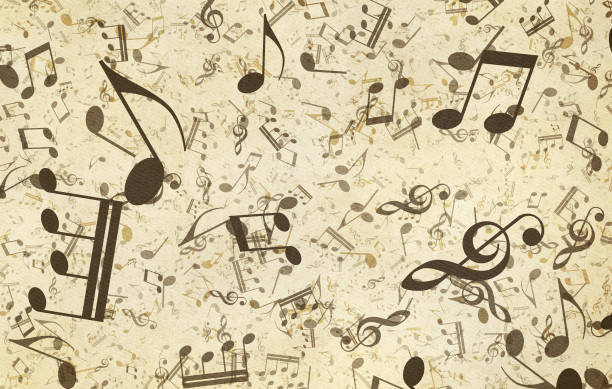 30+ Musical Background Old Paper Note Music Sheet Page Illustrations,  Royalty-Free Vector Graphics & Clip Art - iStock