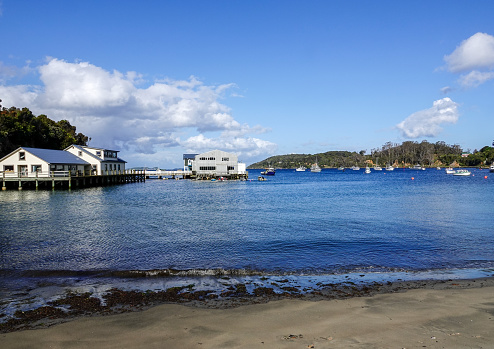 Halfmoon Bay, Oban, Stewart Island, New Zealand.