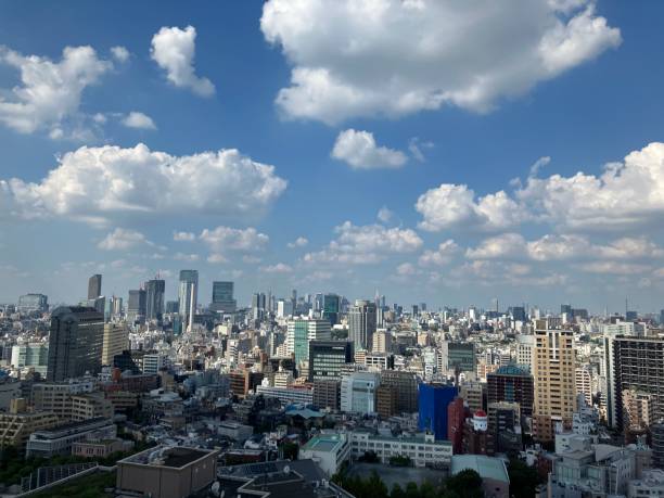 istock Ebisu and Shibuya Tokyo sky view 1430697919