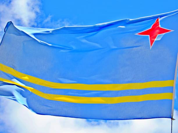 istock Flag of Aruba 1430700712