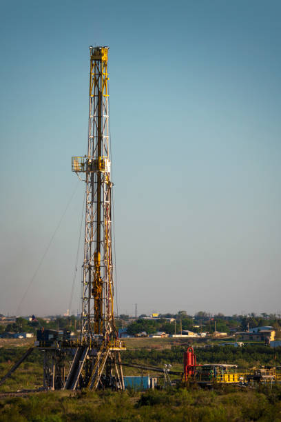 Drilling Rig Platform USA Drilling Rig Platform USA carlsbad texas stock pictures, royalty-free photos & images