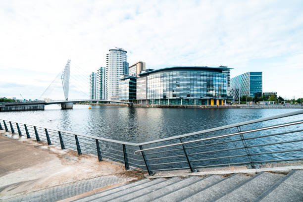 Media centre, Salford Quays in Manchester, England