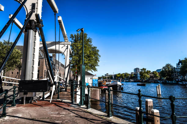 istock Walter Suskindbrug Drawbridge In Amsterdam, The Netherlands 1430723414