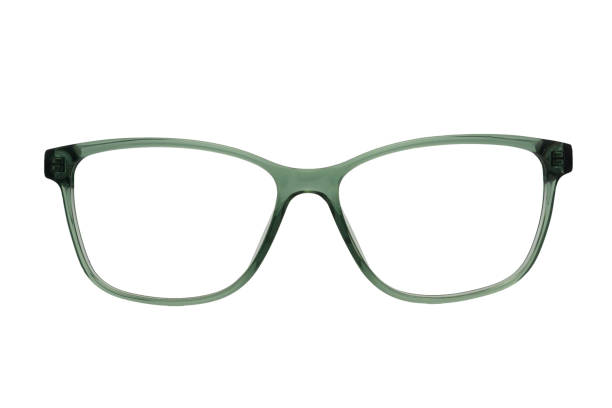 istock Eyeglass frames, lenses, various colors, both metal and plastic, on a beautiful colored background. 1430727723