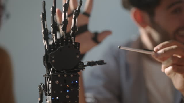 The creation of a robotic arm for people with arm impairments