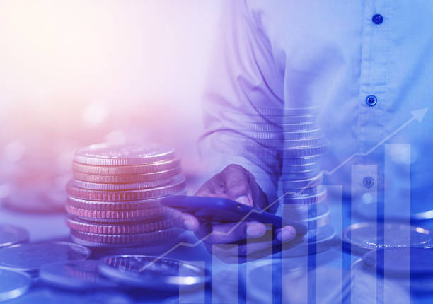 istock Investor online saving concept 1430753165