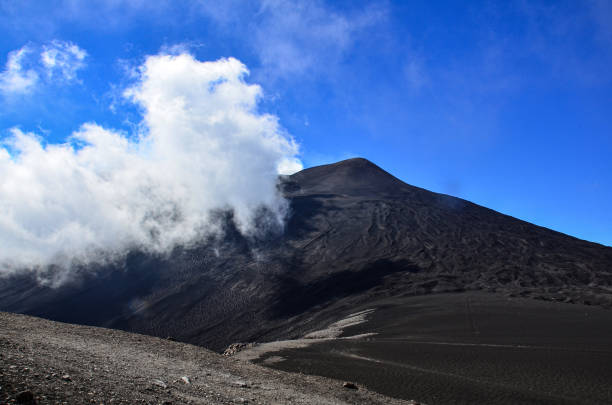 Volcano Etna stock photo