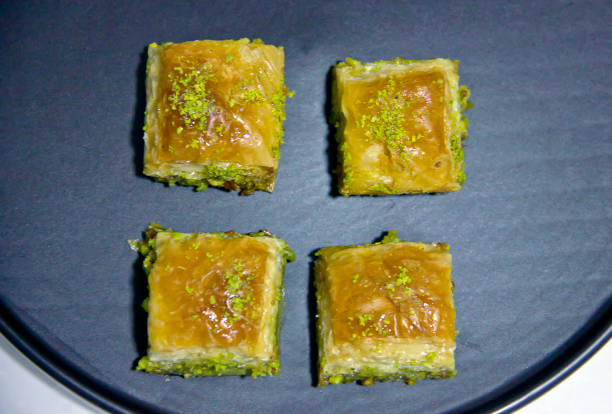 istock Turkish baked pistachio baklava 1430768711