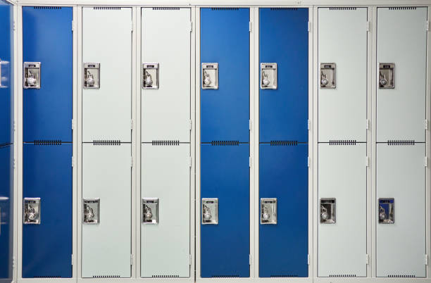 istock Student lockers in the hallway of a school 1430768923