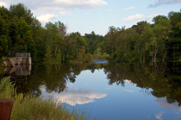 istock still water reflections at dam in wilmington new york 1430773585