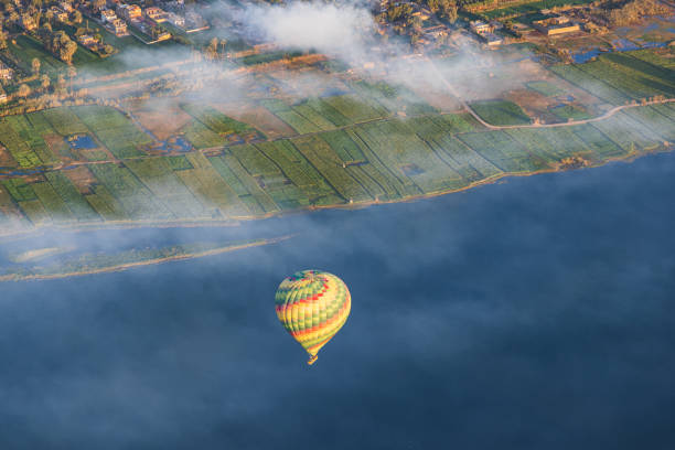 istock View from a hot air balloon in Luxor. 1430789581
