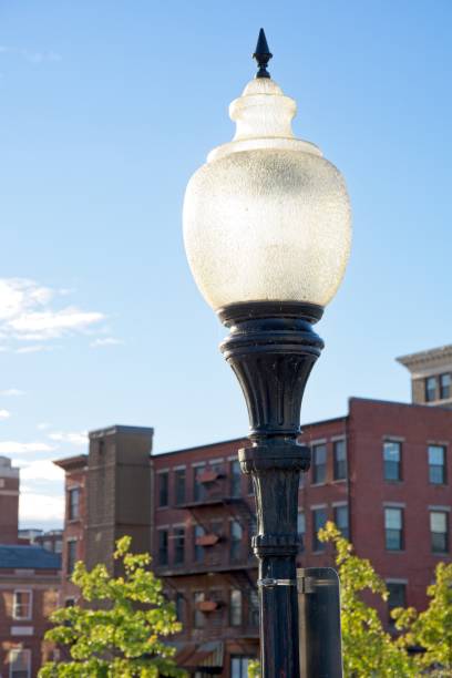 istock Decorative street light before Haverhill downtown skyline 1430791250