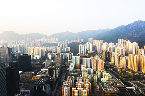 Air pollution hangs over Hong Kong