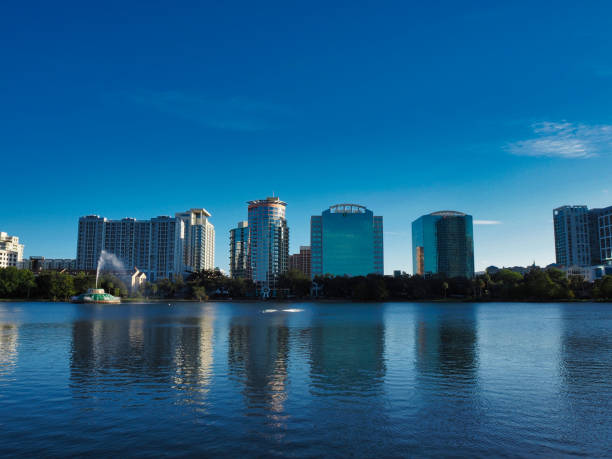 istock Lake Eola and Orlando, FL 1430801102