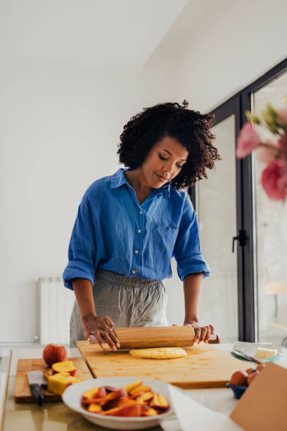 istock A Happy Female Making A Dessert 1430813359