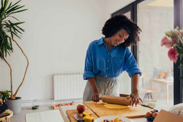 istock A Happy Female Making A Dessert 1430813396