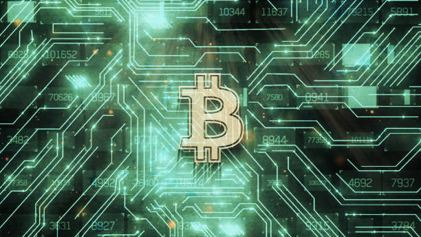 istock Bitcoin blockchain crypto currency digital encryption, Digital money exchange, Technology global network connections background concept. 1430815112