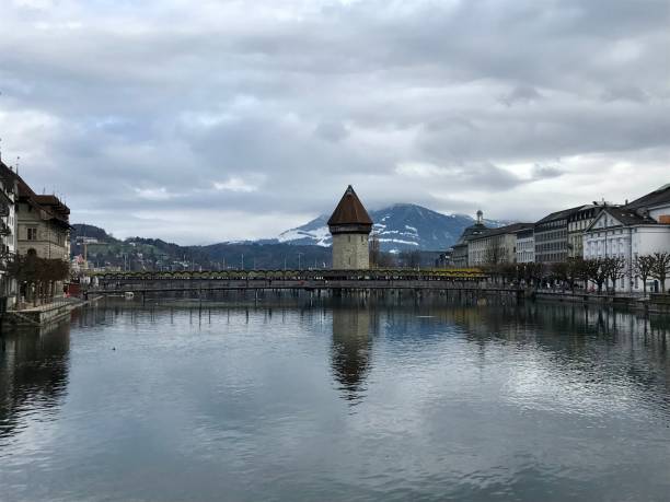 istock Swiss- Luzern- Kapellbrucke ( bridge of Luzerne ) 1430817680