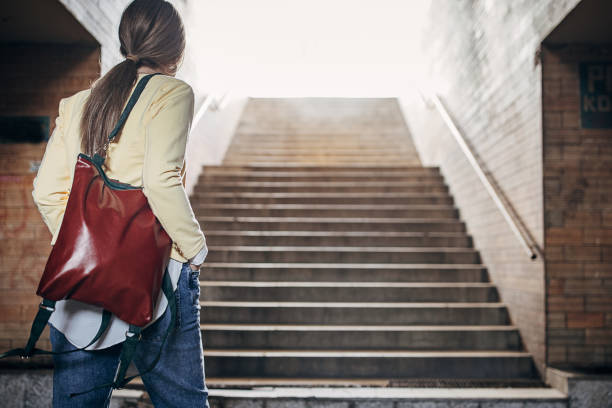 istock Woman with modern bag 1430829705