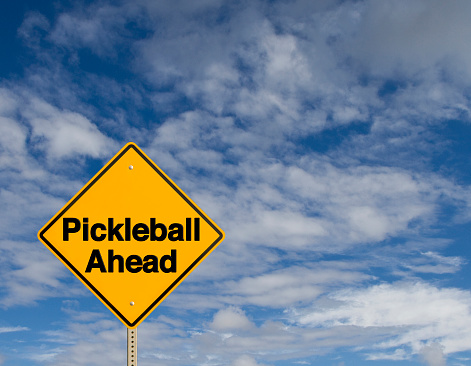 Pickleball sign