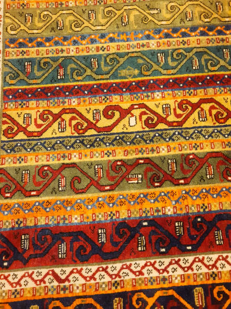 istock This is a typical Turkish carpet motif which is hand-woven by Turkish weavers. 1430839701