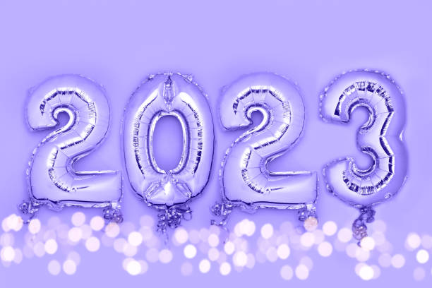 istock Balloon Bunting for celebration of New Year 2023 1430846193