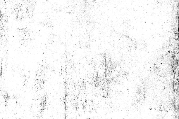 Distressed black texture. Distressed black texture. Dark grainy texture on white background. Dust overlay textured. Grain noise particles. Rusted white effect. Grunge design elements. Vector illustration, EPS 10. distraught stock illustrations