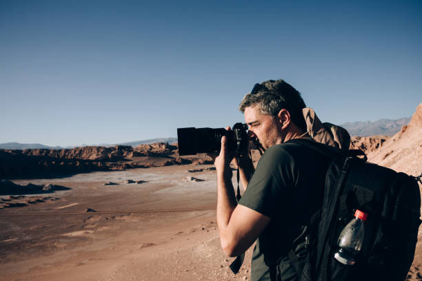 istock Photographer at Atacama desert 1430882814