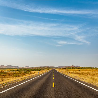 Road to the infinite in Lanzarote